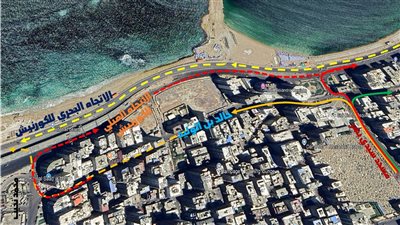 تحويلات مرورية جديدة بمنطقة سيدي بشر شرق محافظة الإسكندرية 