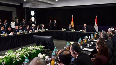 الرئيس القرغيزي: تأكد خلال زيارتي للمتحف الكبير أن مصر هي مهد الحضارة 