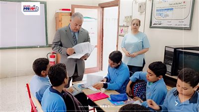 خالد قبيصي يشدد على الانضباط وتفعيل الأنشطة التربوية بمدارس الفيوم