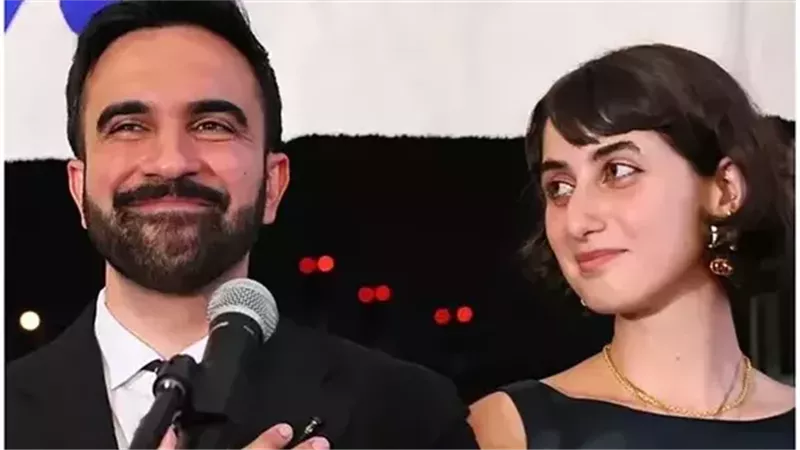 زهران ممداني وزوجته