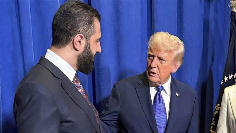 ترامب وأحمد الشرع