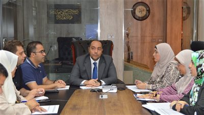 اجتماع تنسيقي لنائب محافظ المنوفية لمناقشة نسب إنجاز مشروعات الخطة الاستثمارية
