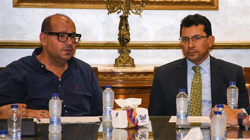 اشرف صبحي وياسر إدريس