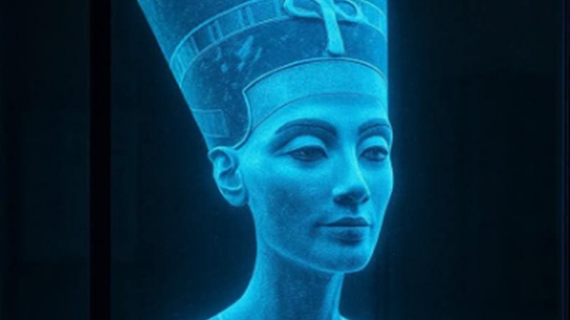 تمثال رأس نفرتيتي