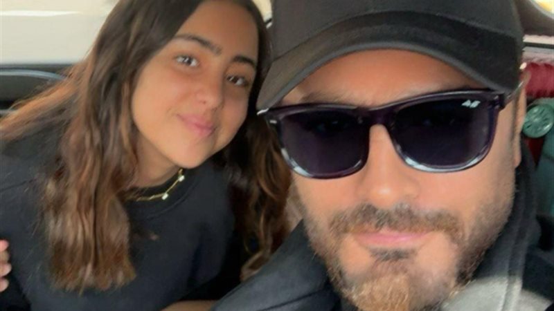 تامر حسني وابنته