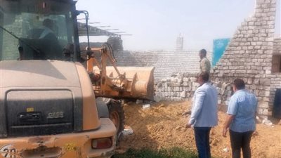 إزالة 895 حالة تعد على الأراضي الزراعية وأملاك الدولة في بنى سويف