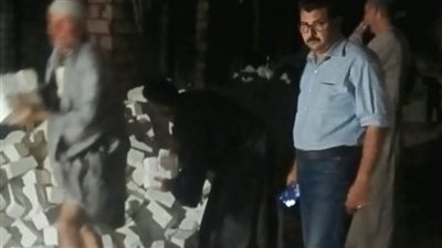  انڜات دون تصريح.. إزالة فورية لمقبرة بقرية شبرابتوس بالمنوفية