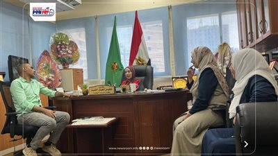 وكيل صحة الفيوم ووفد نقابة التمريض يناقشان أحتياجات التمريض والأعتداء عليهم