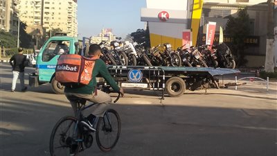 مرور الغربية يشن حملة مكبرة ضبط 237 مخالفة وتحصيل 74 ألف جنيه