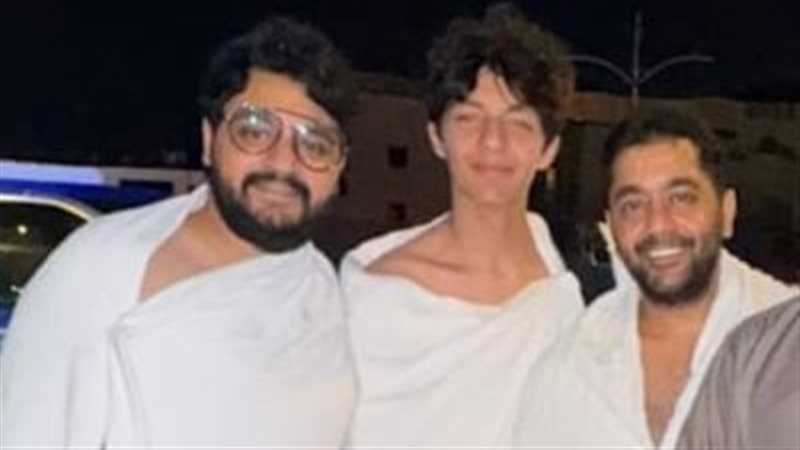 أحمد فلوكس مع نجله