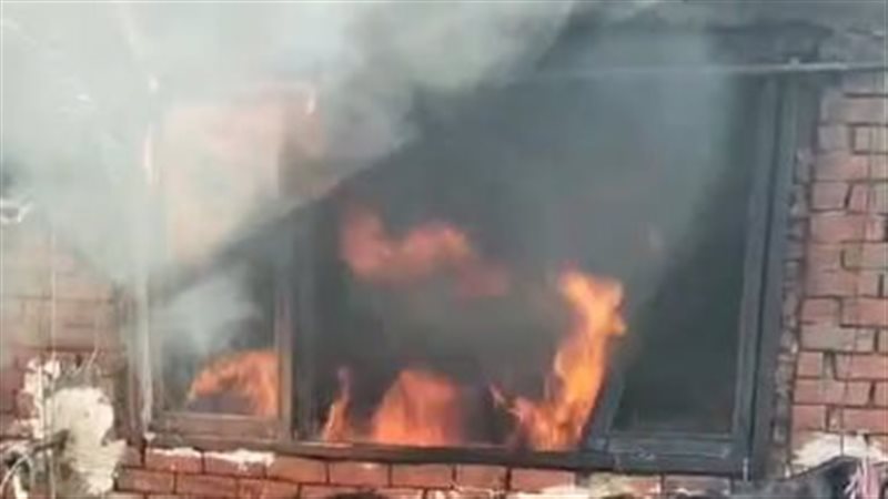 حريق شبرا الخيمة