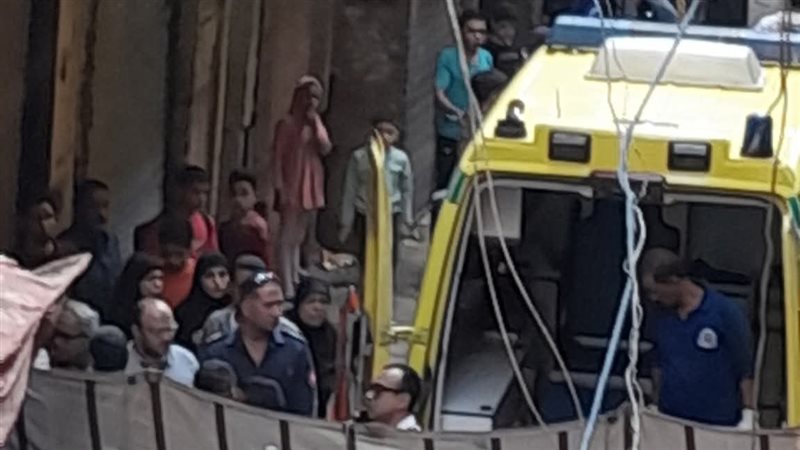 حريق شبرا الخيمة