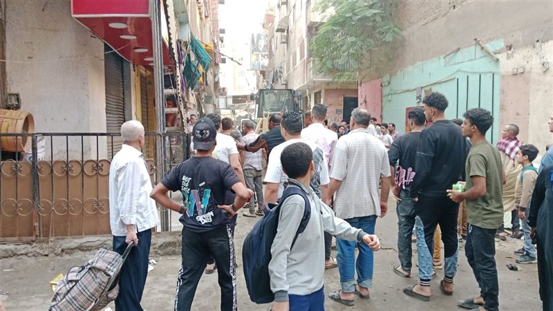 حريق بشبرا الخيمة