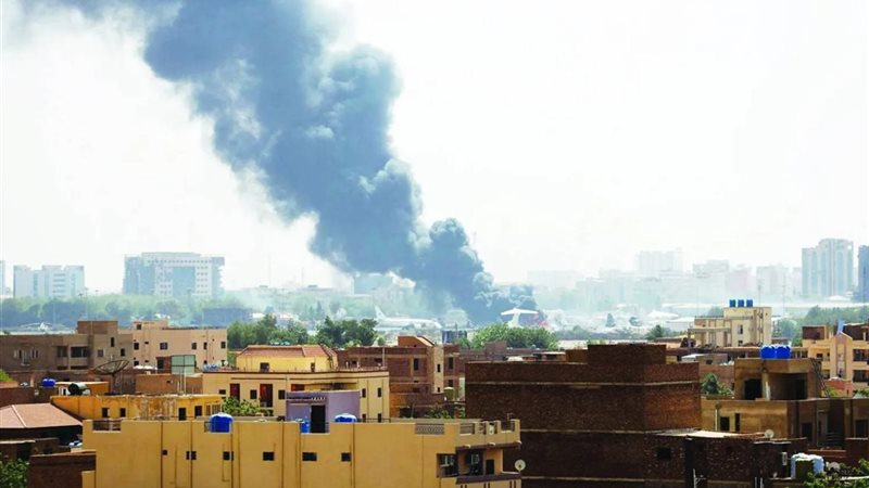 سماع دوي انفجارات