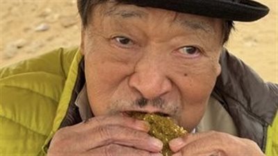 عالم الآثار الياباني ساكوجي يوشيمورا ينشر صورة لطبق الطعمية 