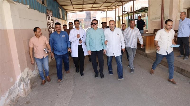 جانب من تفقد المستشفي