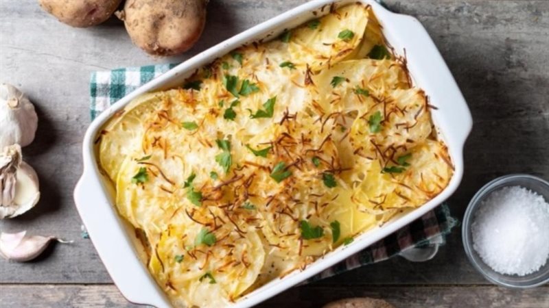 البطاطس بالبشاميل