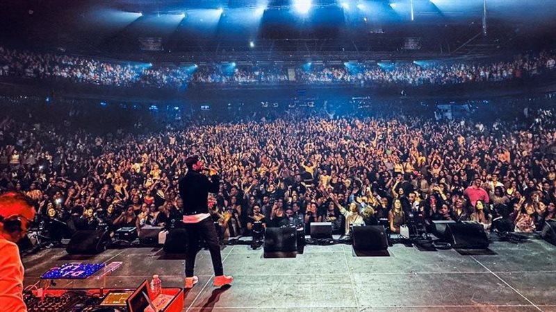 حفل تامر حسني