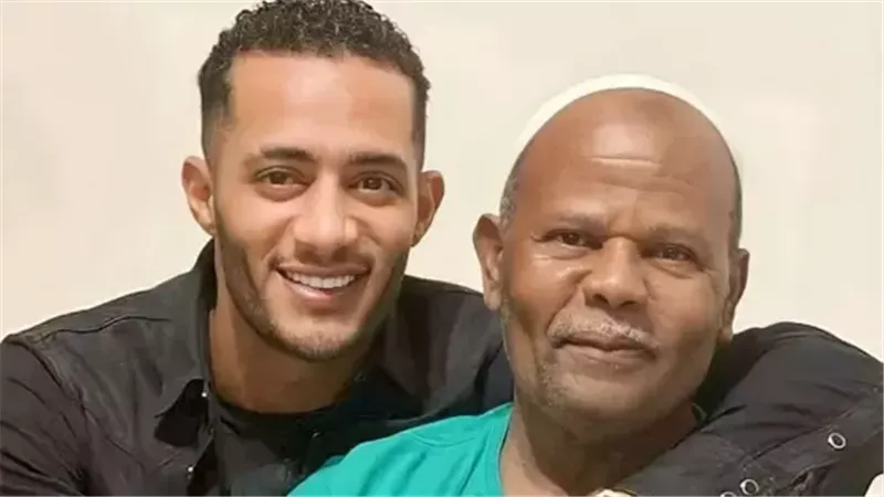 محمد رمضان ووالده