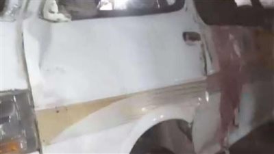 مصرع شخصين وإصابة 10 في تصادم مروع بين ميكروباص ونصف نقل بالمنوفية