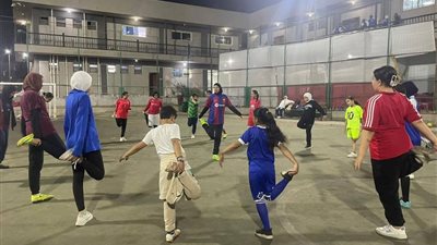 ألف بنت ألف حلم.. تدريبات كرة القدم النسائية تتواصل بنجاح في مركز سليم الحي 