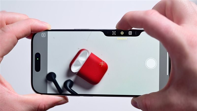 زر التحكم في الكاميرا