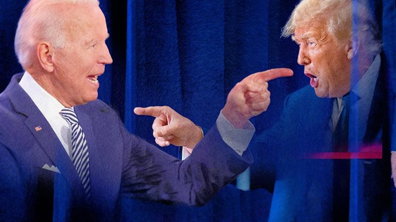بايدن وترامب 