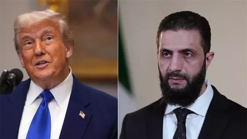 ترامب وأحمد الشرع