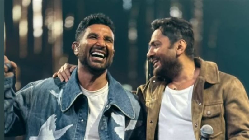 تامر حسني وأحمد سعد