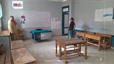 تجهيز مدارس طامية بالفيوم لأستقبال انتخابات مجلس النواب 2025
