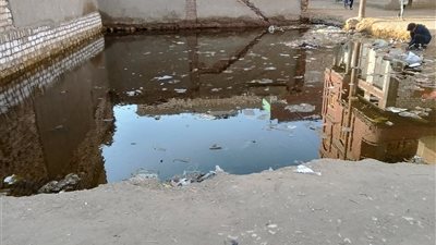 الصرف غرق البلد.. استغاثة أهالي قرية قلها باهناسيا ببنى سويف: معندناش خدمات