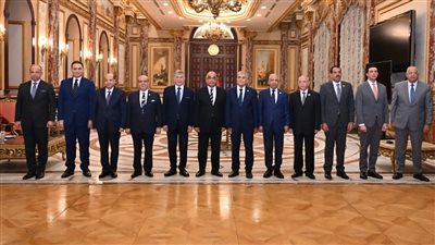 رئيس مجلس الشيوخ يستقبل وزير العدل ويؤكد أهمية التعاون لخدمة الوطن والمواطنين