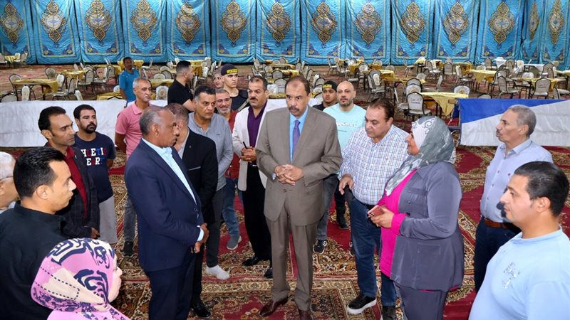 جانب من جولة محافظ