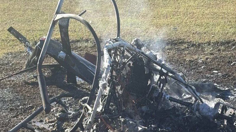 تحطم مروحية  في ولاية