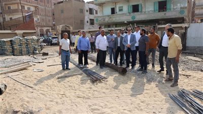 محافظ المنوفية يتفقد المشروعات التنموية والخدمية الجاري تنفيذها بالمحافظة