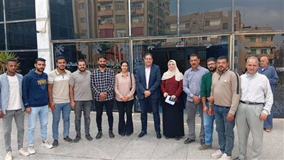 وكيل صحة المنوفية يتدخل لحل مشكلة ندب المراقبين الصحيين ومراعاة البعد الانساني