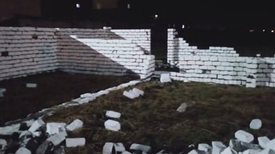 حملة موسعة لإزالة التعديات على الأراضي الزراعية بقرية الأبعادية بالبحيرة