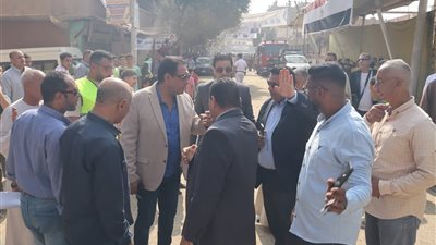  جمال الدين يتفقد اللجان الانتخابية ببني سويف وإهناسيا 