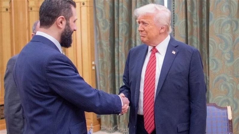 الشرع وترامب 