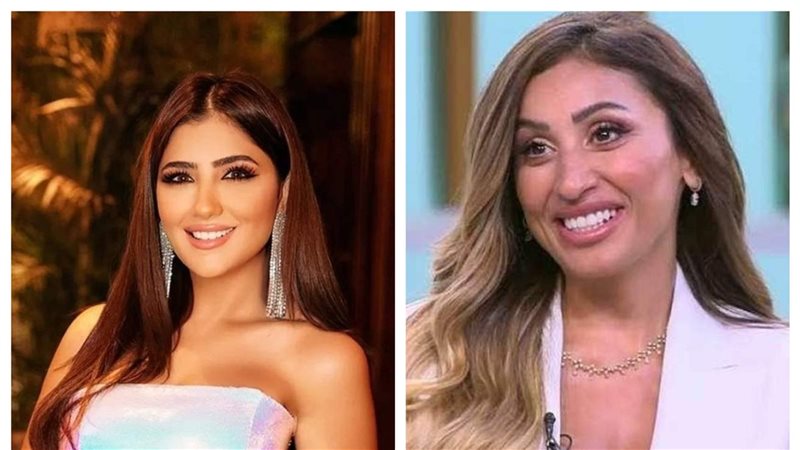 دينا الشربيني ومي