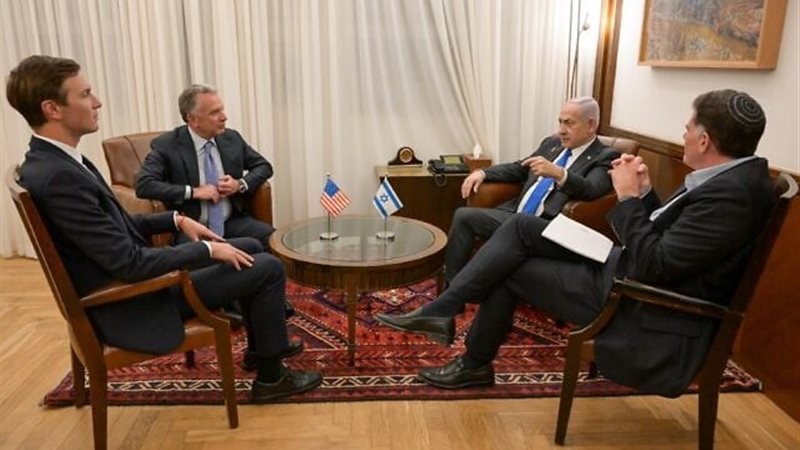 نتنياهو يلتقي كوشنر