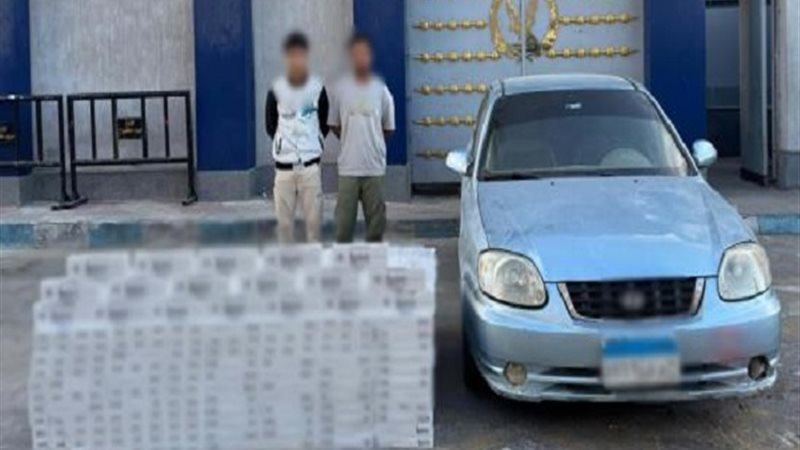 المتهمان والمضبوطات