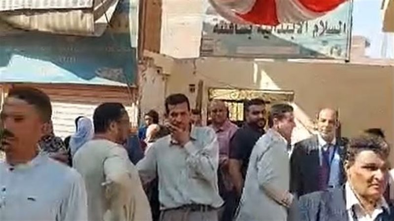 تواجد كثيف أمام لجان