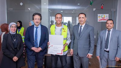 التضامن الاجتماعي تسلم جامعة طنطا طابعة 