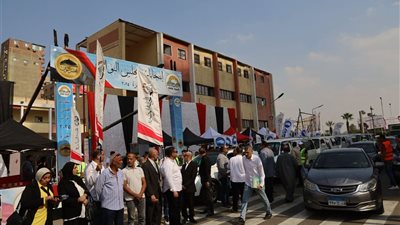 في اليوم الثاني.. مسيرة حاشدة بالجيزة لدعم مرشحي حزب الجبهة الوطنية