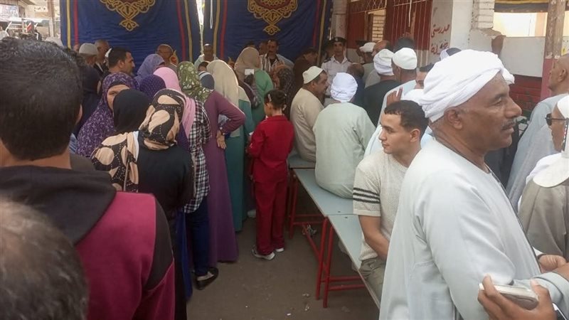 جانب من عملية التصويت