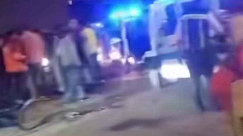 اثار الحادث