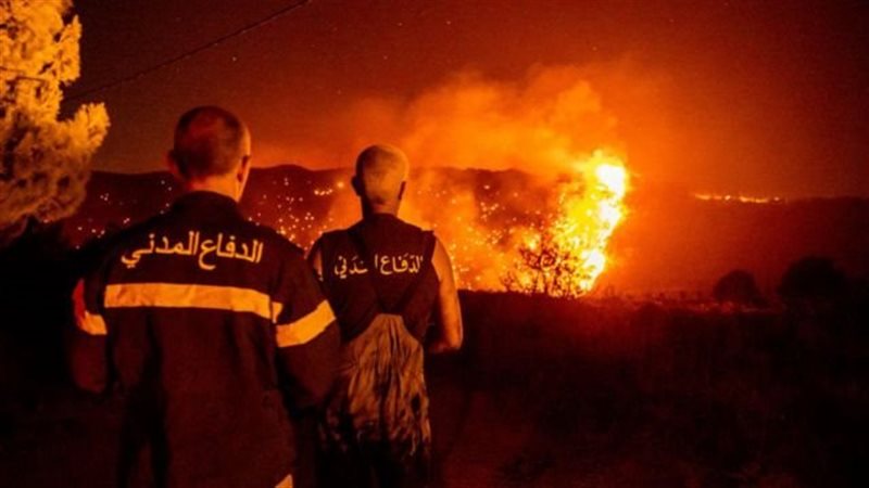 حرائق جنوب لبنان