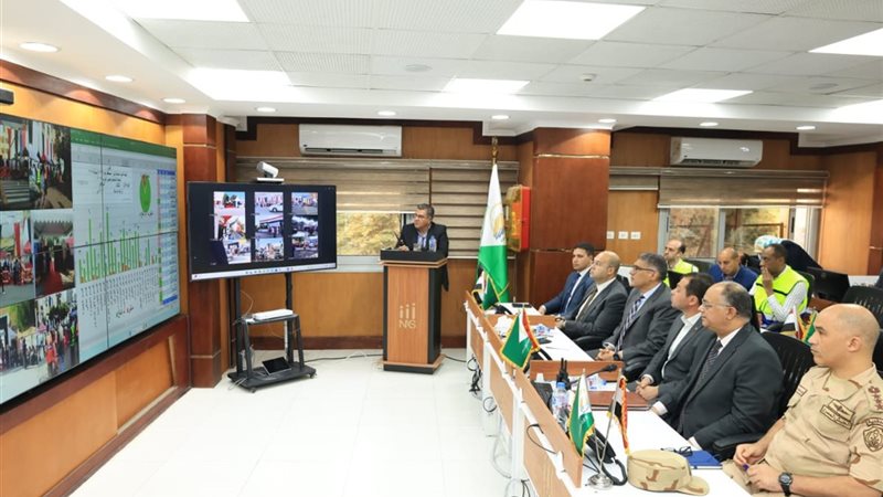 جانب من التغطية