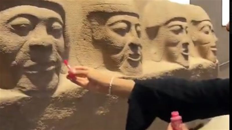 فتاة تقترب بقلم روج